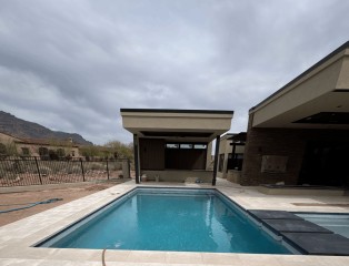 Custom pool project by Canterra Pools